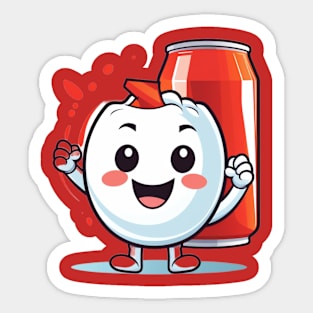 Soft drink cute T-Shirt cute giril Sticker